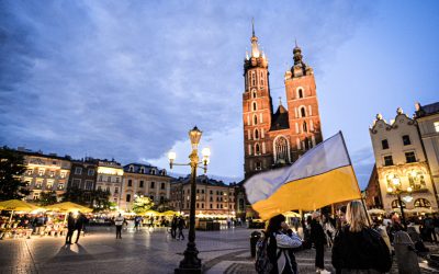 Homeless Ukrainians in Krakow